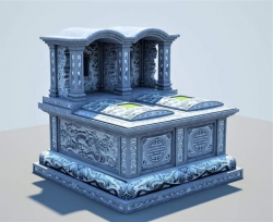 Mẫu mộ Đôi Đẹp Chuẩn Phong Thủy - MD07