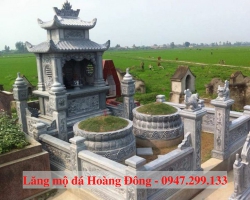 Thi Công Khu Lăng Mộ Đá Xanh Rêu Tại Hải Phòng - 007