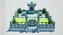 Mẫu Thiết Kế Phối Cảnh Khu Lăng Mộ Tuyệt Đẹp Số 03