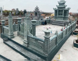 Khu lăng mộ đá xanh rêu đẹp, chất lượng uy tín