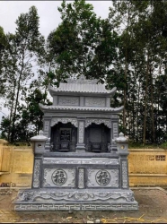 Mẫu Mộ Đôi Đá Tự Nhiên Nguyên Khối -XD01