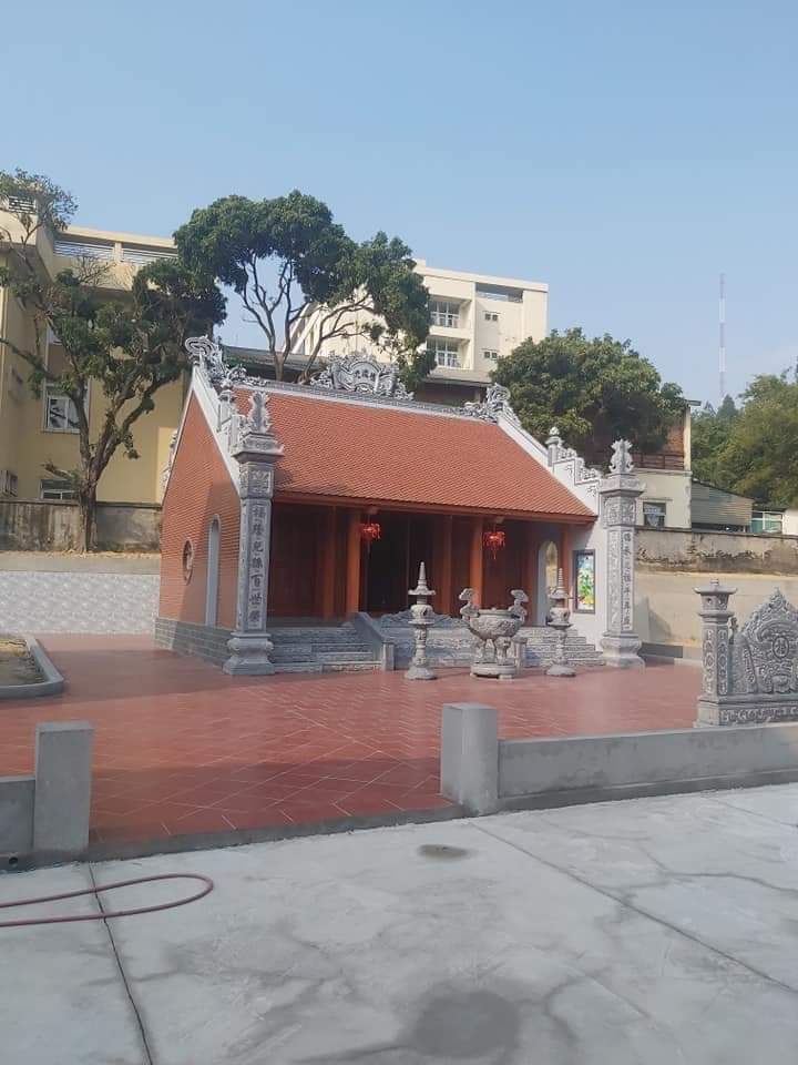 Mẫu nhà thờ họ thiết kế chuẩn phong thuỷ 