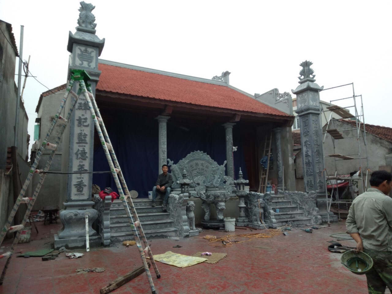 Những hạng mục công trình khi xây dựng lăng thờ họ 