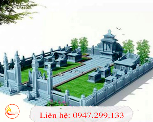 mẫu thiết kế khu lăng mộ đá đẹp