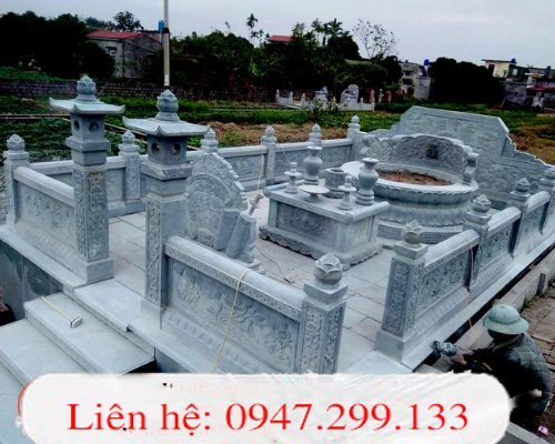khu lăng mộ đá chuẩn phong thuỷ