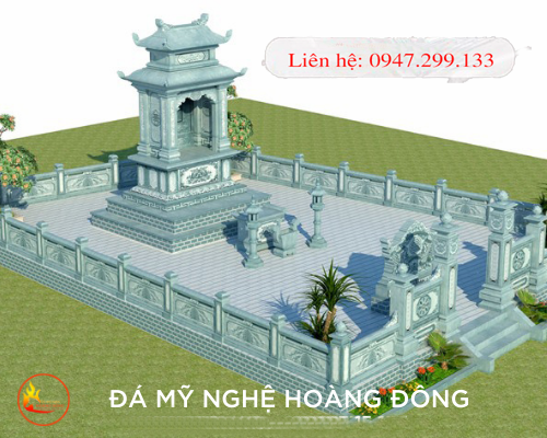 mẫu thiết kế khu lăng mộ đá đẹp