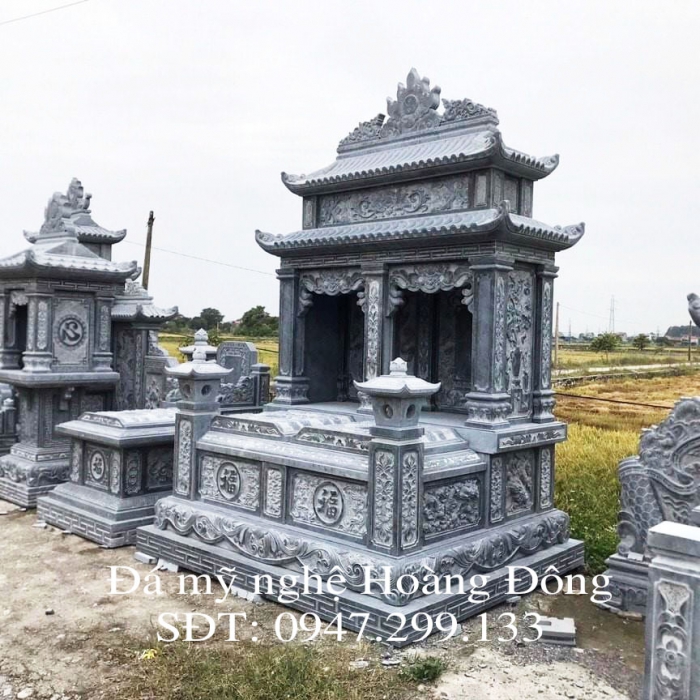 Mẫu mộ đôi cực kì bề thế thịnh hành được yêu thích 