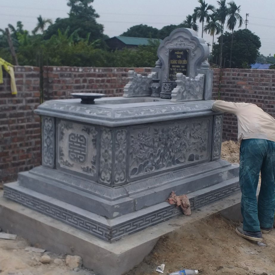Mẫu mộ đá tam sơn được quý khách hàng ưa chuộng 