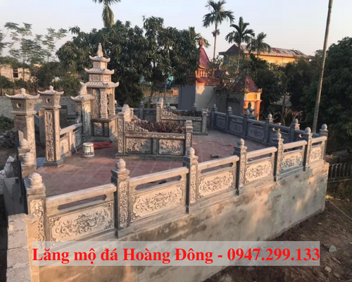 Khu lăng mộ đá xanh đen chuẩn phong thuỷ 
