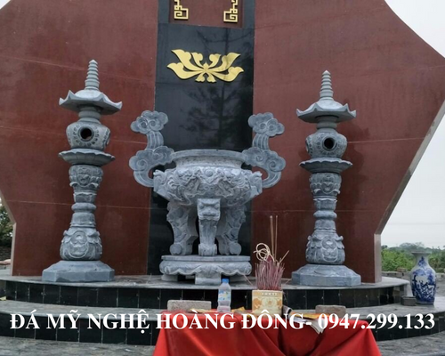 Hình lư hương tại khu kiến trúc tâm linh 