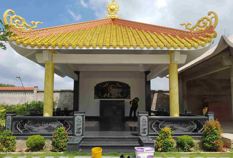 khoa học kỹ thuật chế tác đá ngày càng phát triển nên có rất nhiều mẫu lăng mộ đá ra đời