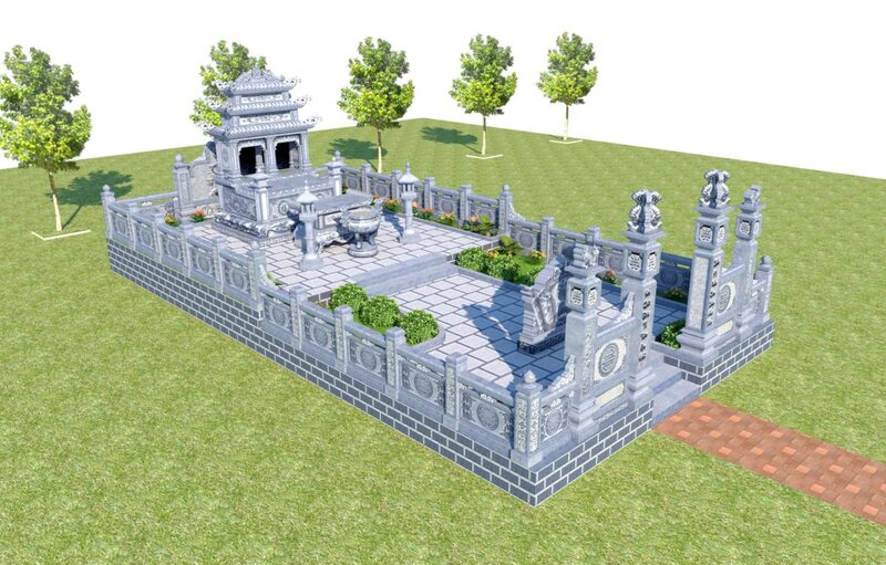 Chọn vị trí phong thuỷ nên xây dựng lăng mộ đá