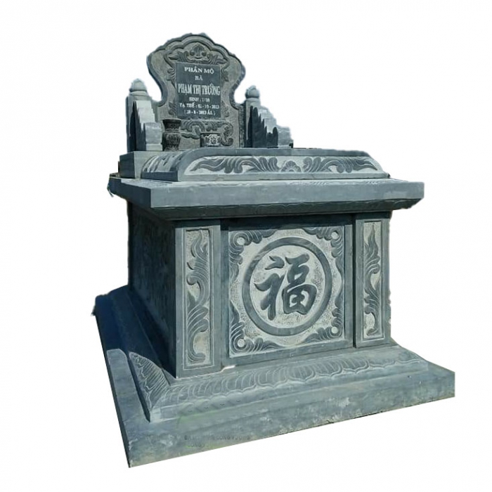 Mẫu mộ đá đơn giản mà đẹp chuẩn phong thủy 