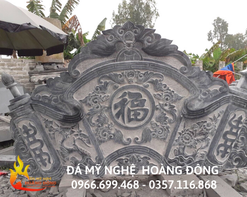 Hạng mục công trình cuốn thư đá với ỹ nghĩa tâm linh sâu sắc 