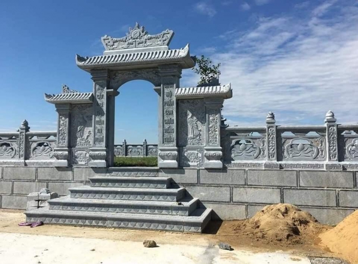 Cổng đá - biểu tượng của sự uy nghiêm và đẳng cấp 